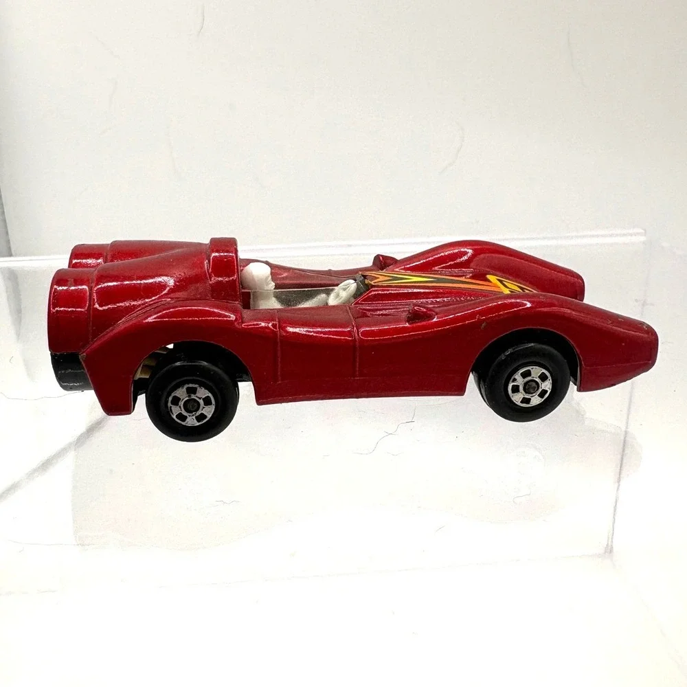 Matchbox Rolamatics No 69 Turbo Fury Red 1973 Lesney Made in England Vintage Car